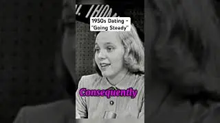 1950s Dating. We Went 
