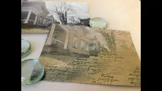 How To Antique Old Unwanted Photos - Espresso Press Design #trashtotreasure #junkjournal #papercraft