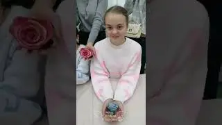 делаем розы из шерсти