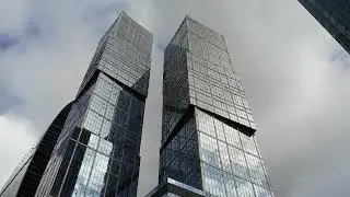 Moscow city. Skyscrapers and a new embankment