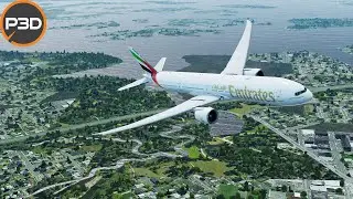 [P3D V5.1] New York to Dubai ✈ PMDG 777 ✈