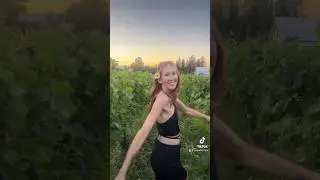 Just being silly with my sissy running into the sunset through a vineyard 🌼🌅