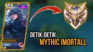 DETIK-DETIK MYTHIC IMORTALL||top global gusion!