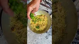 Maggie न वापरता आजीने बनवलेली चुलीवरची गावरान मॅगी 😋❤️
