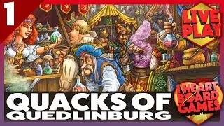 The Quacks of Quedlinburg, from North Star Games, by Wolfgang Warsch | Live Play | Session 1, 4p