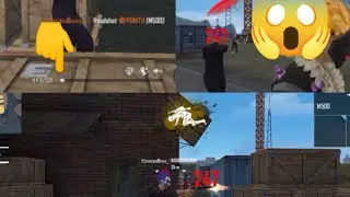 M500 insane headshots 😱, but teammate offline 😭