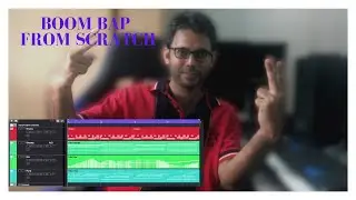 MAKING BOOM BAP BEAT FROM SCRATCH (NO SAMPLES) 