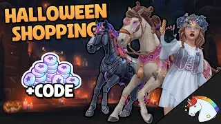 SHOPPING HALLOWEEN 💸 Achat Foudre & Calliope 🎠| Star Stable Online
