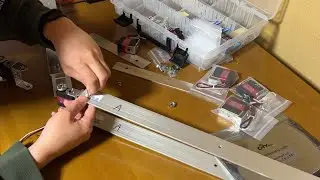 作業動画2 - 等身大ロボット製作 かかとを作るよ 穴あけ位置決め