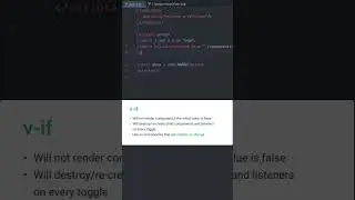 Vue js v-if or v-show? 