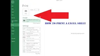 #Basicexcelpart3 how to get print from excel