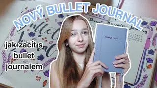 ZAČÍNÁM NOVÝ BULLET JOURNAL | Jak si založit bullet journal | Setup 2022/23 (valakarol)