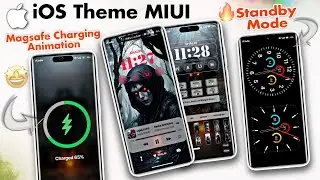 iOS Theme Miui For Redmi, Xiaomi and Poco Devices - Full of Features🔥| Without Root✅