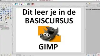 Basis Cursus Gimp van Mariel
