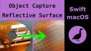 macOS: Photogrammetry With Hard Drive Platter and Water!