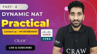 Dynamic NAT Configuration in Cisco devices | Dynamic NAT Configuration | Type of NAT | Part - 4