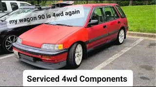 Civic Wagon 90  is back to 4wdRT serviced parts- Hondas on Budget