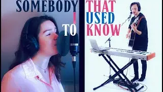 Somebody That I Used To Know (LIVE LOOP Cover by Zachary Cusson ft.Valérie Dionne )