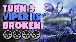 💀 NEW and FASTEST VIPER 💀 MONO BLACK is INSANE |  MTG Arena