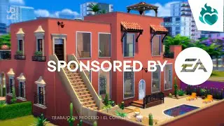 EA OFFICIAL BUILDER ❣️💋  THE SIMS 4 #lovestruck  💘 | SPEED BUILD | VILLA CÁLIDA | BY RUSTICSIMS