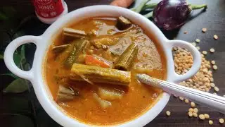 Vegetable Sambar - South Indian vegetarian Recipe - Telugu Vantalu
