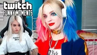 Gtfobae смотрит - Топ Моменты с Twitch | Реакция на Огромный Донат | Косплей на Харли Квин
