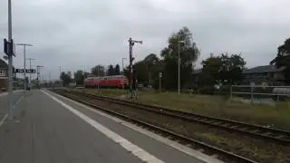 Dotra 218 rangiert in Niebüll