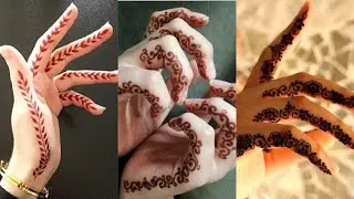 Amazing mehandi design style and unique