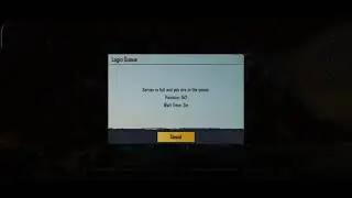 server is full you are in queue fix the problem