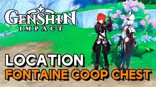 SECRET FONTAINE COOP CHEST Location In Genshin Impact Fontaine