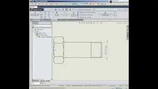 Условное обозначение резьбы в SOLIDWORKS