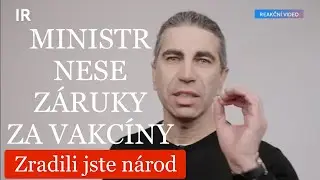 Ministr přijal odpovědnost za vakcinaci | REAKCE A ZPRÁVY