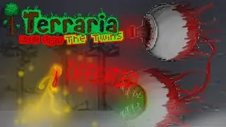 Killing the twins in calamity [Terraria]
