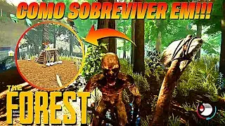 como SOBREVIVER em THE FOREST | ARMAS ,CAÇA e COMIDA!!!