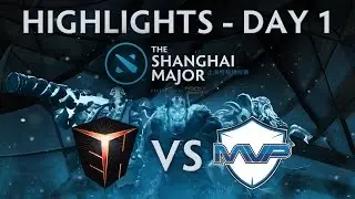 Shanghai Major - Highlights. Day 1 [EHOME vs MVP.Phx]