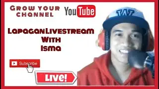 LAPAGAN,ISDAAN,PROMOTE LIVESTREAM