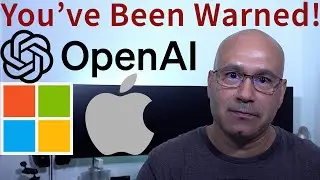 Shocking Connection! Microsoft - Apple iOS 18 - ChatGPT & NSA