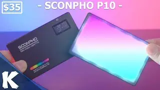 SCONPHO P10 | The Best Budget RGB Video Light