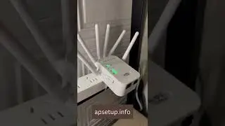 Wireless repeater setup 