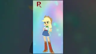My Little Pony Applejack Equestria Girls Growing #radius #mlp #mylittlepony #pony #girls