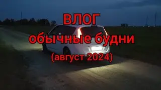 ВЛОГ - обычные будни, 1,5 недели августа!