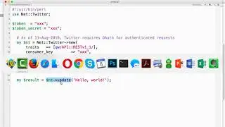 OAuth on Twitter with Perl - Part 2