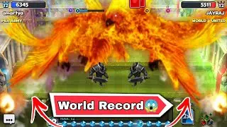 Giantest Phoenix Ever in the History of Castle crush 😱 World Record!