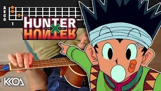 Hunter x Hunter GON'S THEME Ukulele Tutorial