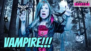 Stella Becomes a VAMPIRE!!!