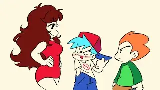 Girlfriend conoce a Pico | Friday Night Funkin (FNF) - Comic Dub Latino