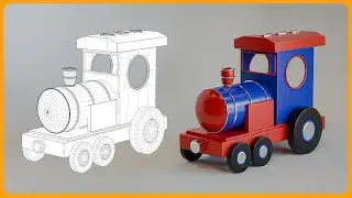 Blender: Modeling a Train Carriage - Part 1