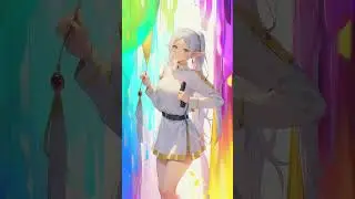 Frieren ai dance #ai #dance #anime