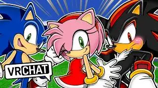 Shadow & Sonic Meet Amy Rose at the Chao Gardens! (VR Chat)