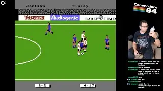 Emlyn Hughes International Soccer - Commodore 64